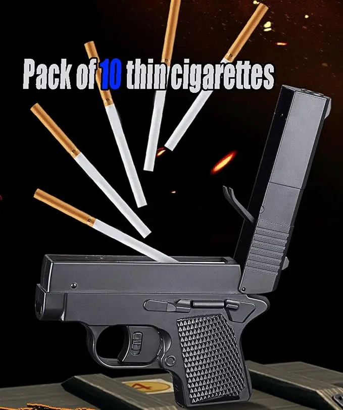 2 in 1 Gun Lighter and Cigarette Case thumbnail 4