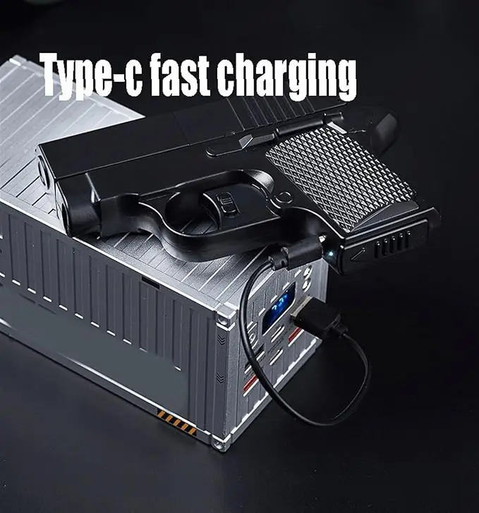 2 in 1 Gun Lighter and Cigarette Case thumbnail 5
