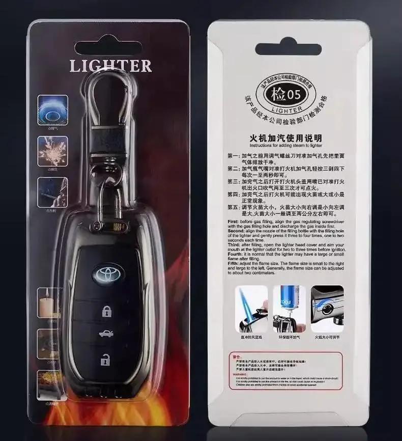 Car Keychain Windproof Lighter thumbnail 6