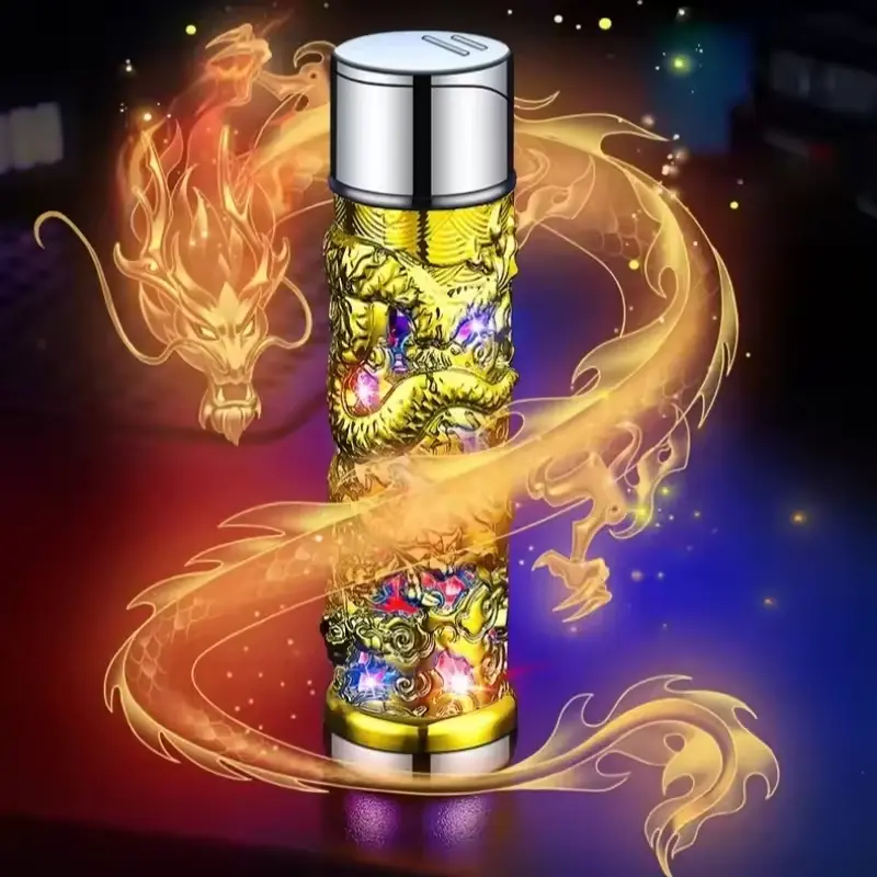 Dragon Design Red Flame Lighter thumbnail 5