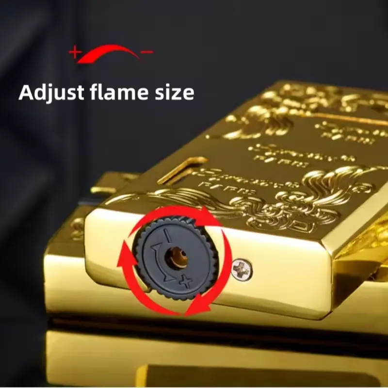 Dual Flame Windproof Metal Lighter thumbnail 4
