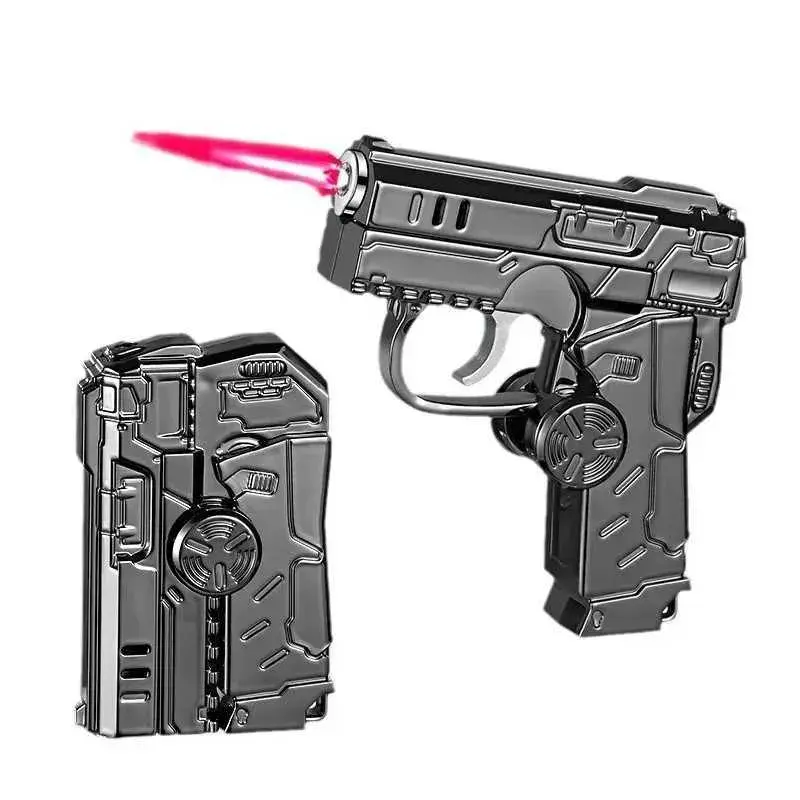 Foldable – Refillable Spinner Gun Lighter thumbnail 4