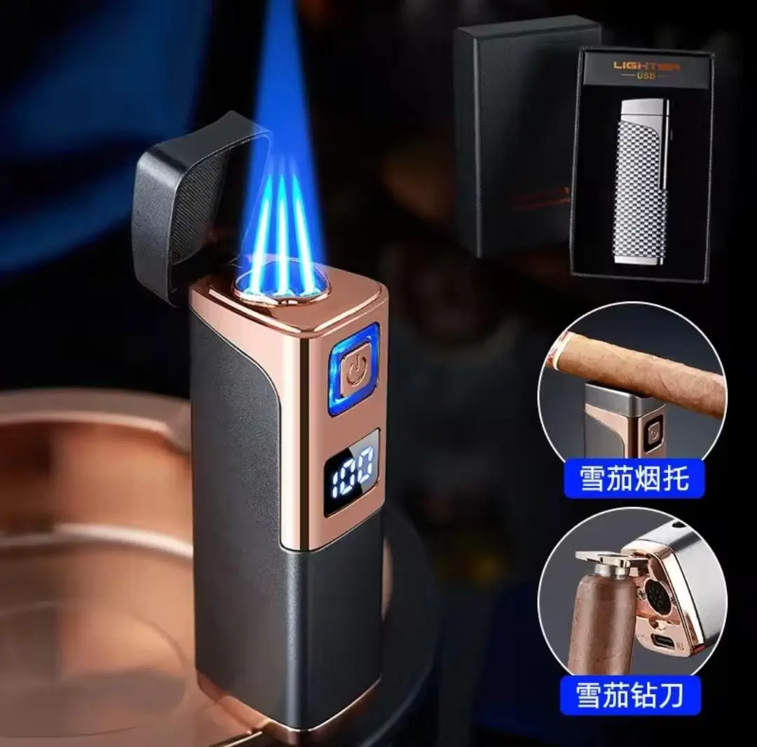 Gas & Electric Portable Cigar Lighter