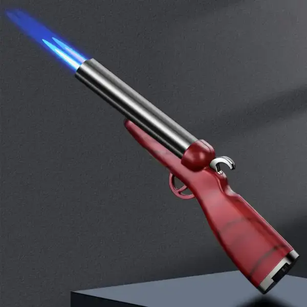 Jet Flame Double Barrel Rifle Lighter thumbnail 9
