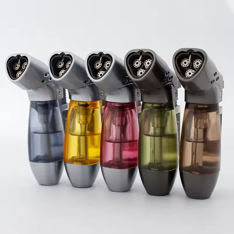 Mini Triple Torch Jet Flame Lighter thumbnail 2