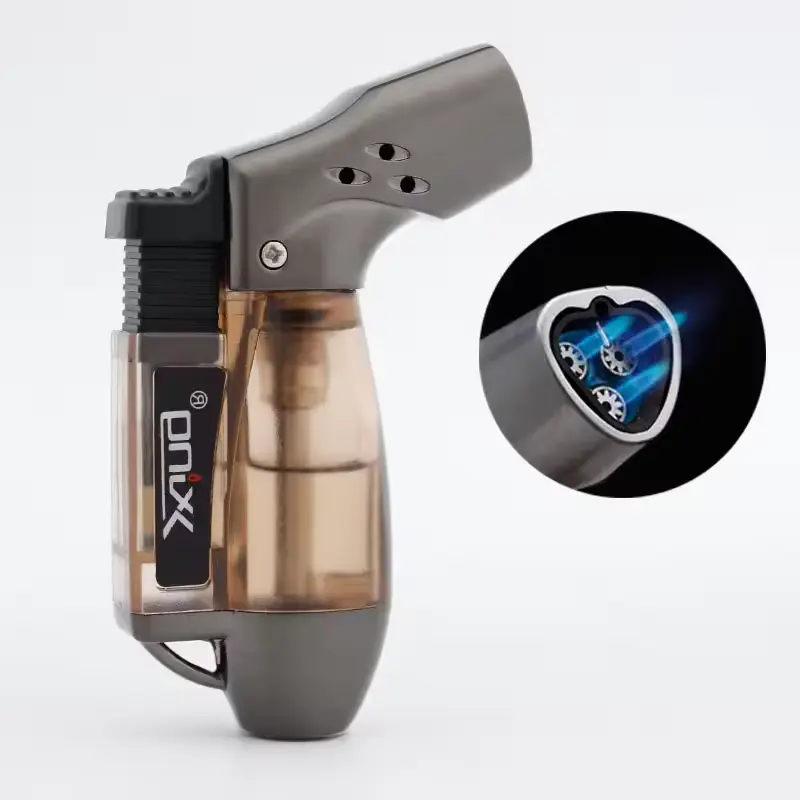 Mini Triple Torch Jet Flame Lighter thumbnail 4
