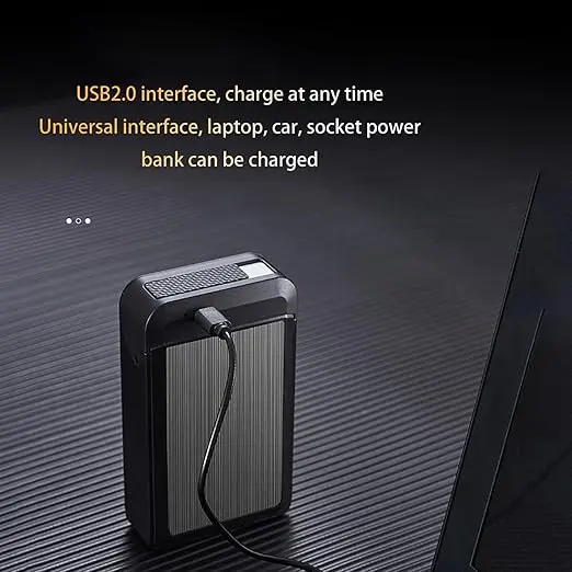 Sliding Cover Cigarette Case with Rechargeable Lighter thumbnail 7