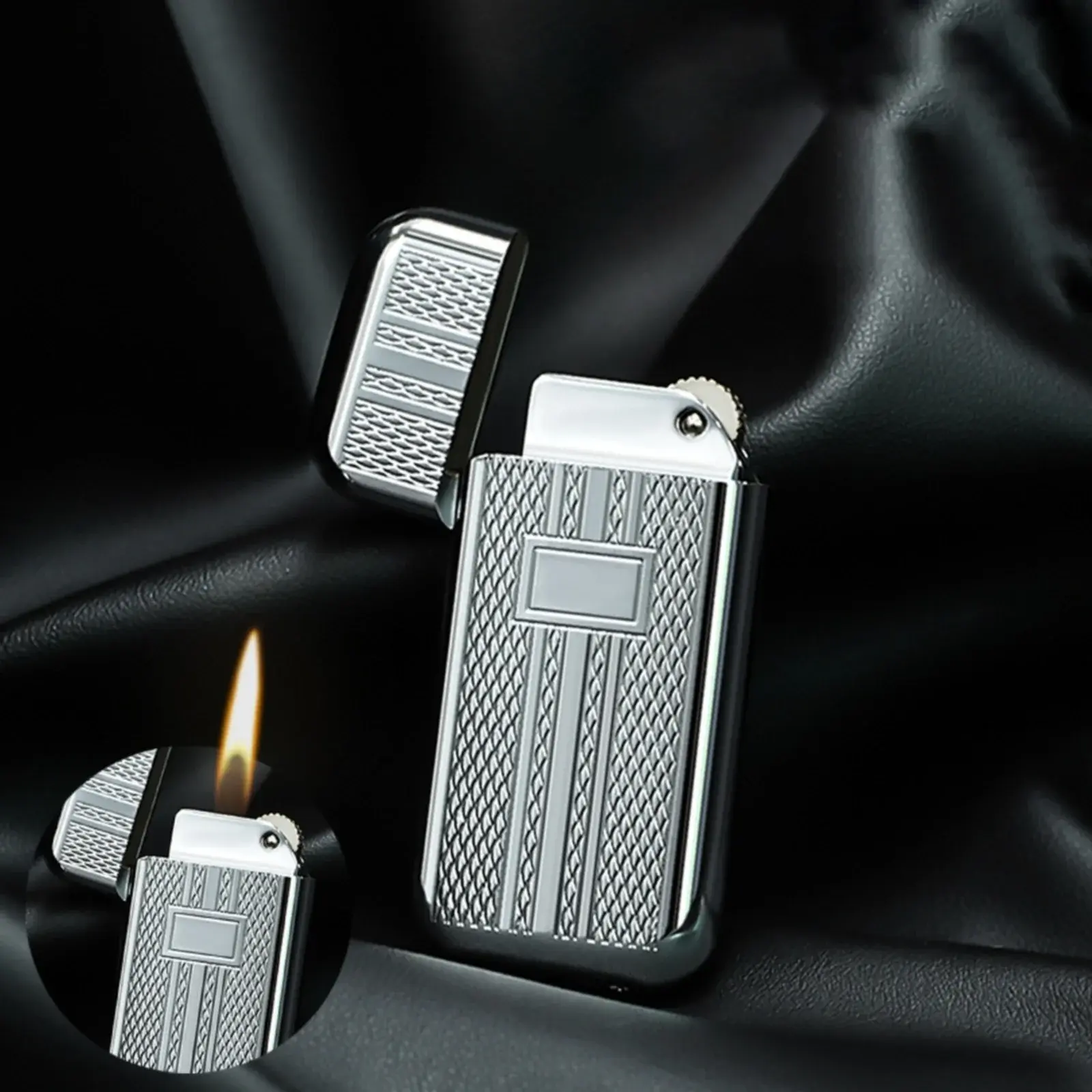 Small and Ultra-thin Metal Gas Lighter
