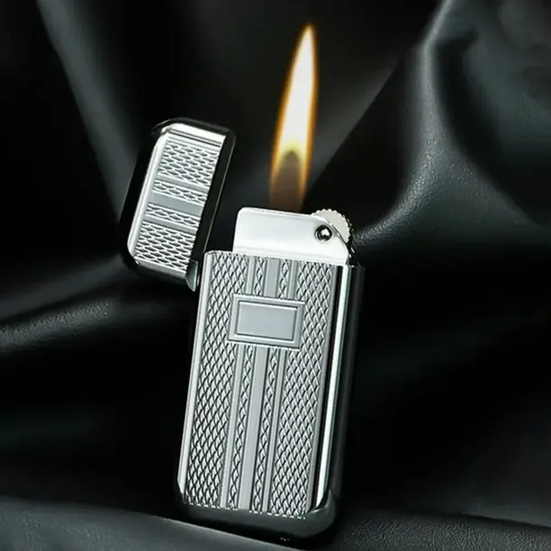 Small and Ultra-thin Metal Gas Lighter thumbnail 3