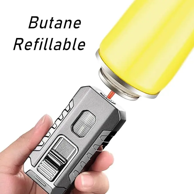 Triple Flame Butane Gas Lighter thumbnail 7