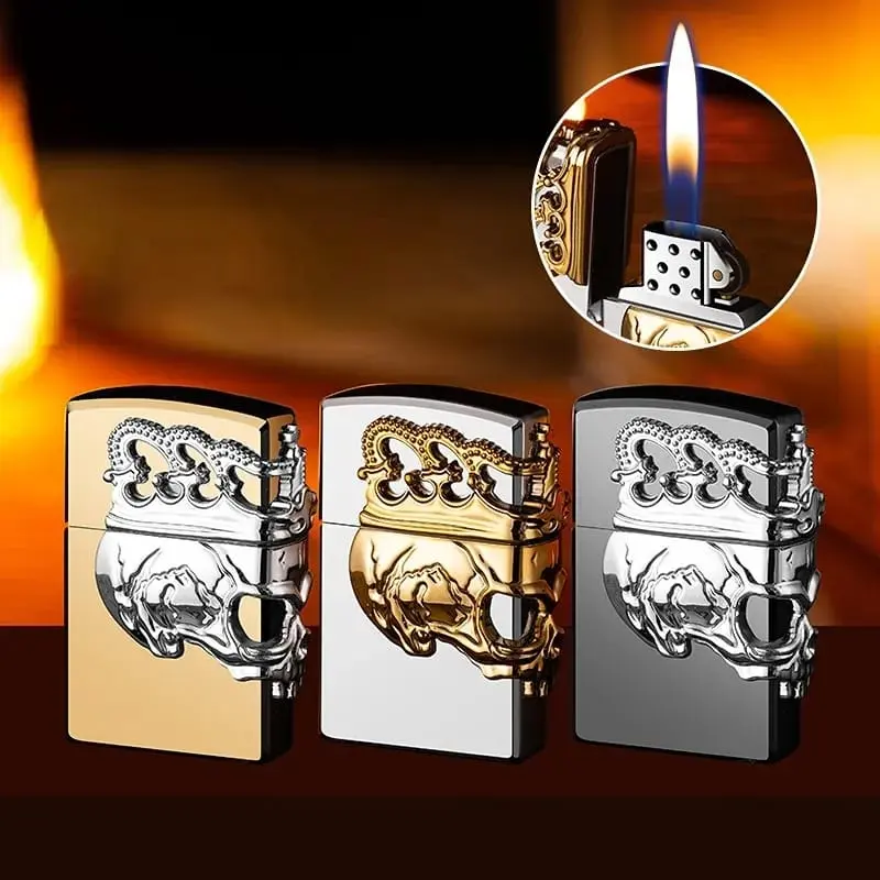 Zippo Crown Skull Lighter